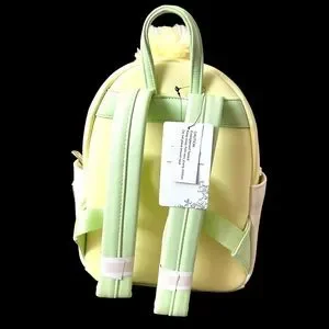 Loungefly Tinkerbell Backpack The Original Top Knot Disney Loungefly Tinkerbell Top Knot Mini Backpack New NWT  main image 2